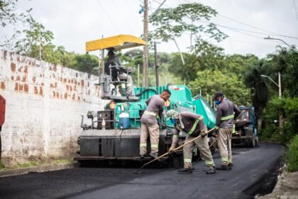 Prefeitura de Camaragibe conclui obra de asfaltamento e libera Estrada dos Macacos totalmente requalificada nesta sexta-feira