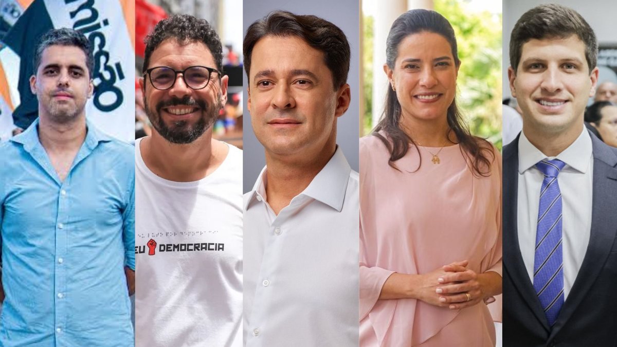 Big Data publica pesquisa na quinta-feira, com outros 3 nomes além de João Campos e Raquel Lyra para o Governo