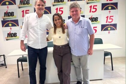 Cássia do Moinho se reúne com Raul Henry e Sileno Guedes para fortalecer projeto político na Mata Norte