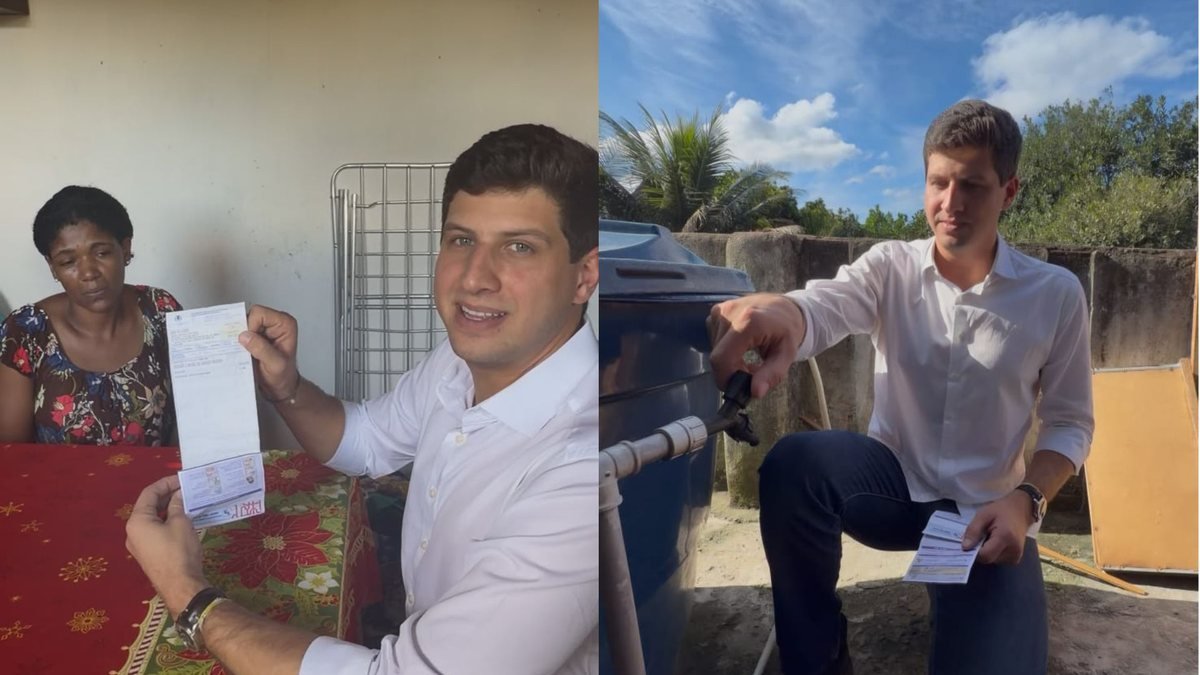 João Campos propõe isenção de Taxa da Compesa para pessoas em regime de rodízio de água João Campos propõe isenção de Taxa da Compesa para pessoas em regime de rodízio de água