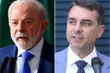 No 2º turno, Lula tem 47% e Flávio Bolsonaro 43% e seguem empatados tecnicamente, diz BTG/Nexus