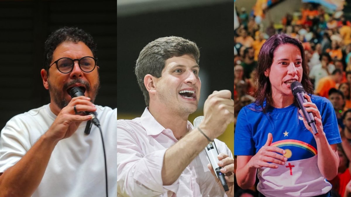 Real Time mostra crescimento de Raquel Lyra, que lidera numericamente; João Campos empata tecnicamente