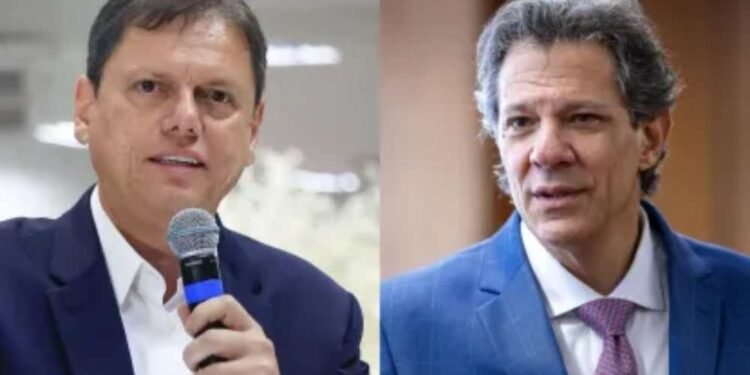 Tarcísio de Freitas lidera disputa pelo governo de SP com 52% contra 35% de Haddad Tarcísio de Freitas lidera disputa pelo governo de SP com 52% contra 35% de Haddad