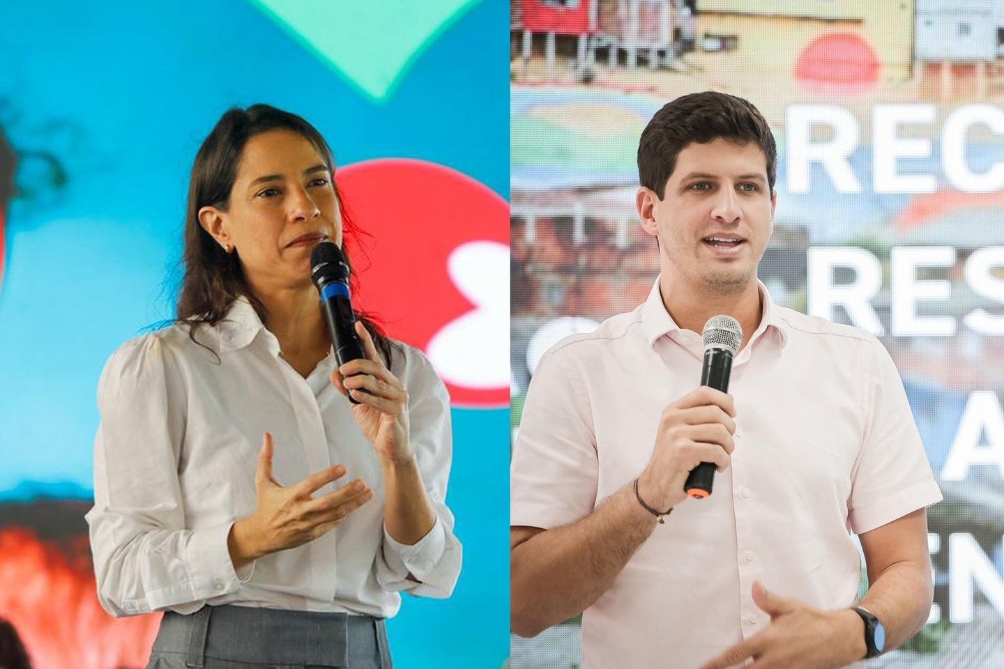 Simplex/CBN: Raquel tem 46,2%, João Campos com 36,1% Simplex/CBN: Raquel tem 46,2%, João Campos com 36,1%