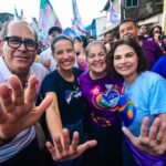 Raquel Lyra visita Jardim Monte Verde ao lado de Andréa e Mano Medeiros Raquel Lyra visita Jardim Monte Verde ao lado de Andréa e Mano Medeiros
