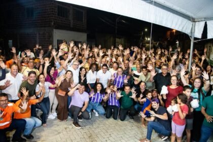 Diego Cabral entrega obra de R$ 1,4 milhão no Jardim Primavera e anuncia pavimentação de mais de 200 ruas em Camaragibe