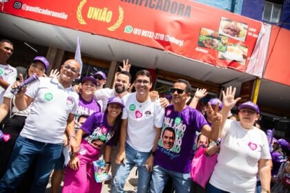 Diego Cabral transforma caminhada no Bairro dos Estados em demonstração de força política