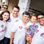 Diego Cabral reúne multidão ao lado de Eduardo da Fonte em caminhada da Onda 55 em Vera Cruz
