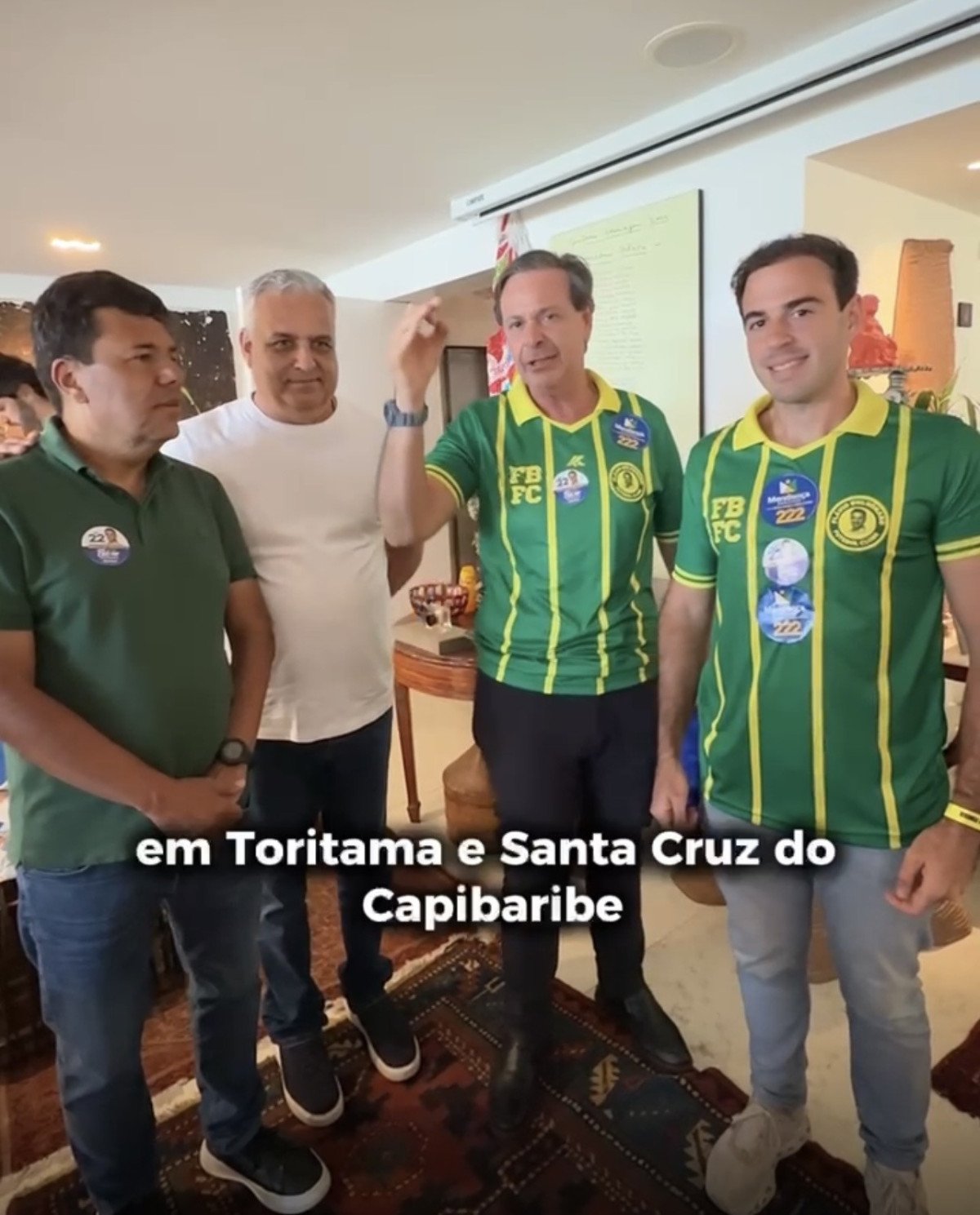 Alfredo Gaspar confirma carreata em Santa Cruz do Capibaribe, Toritama e Caruaru dia 20 Alfredo Gaspar confirma carreata em Santa Cruz do Capibaribe, Toritama e Caruaru dia 20